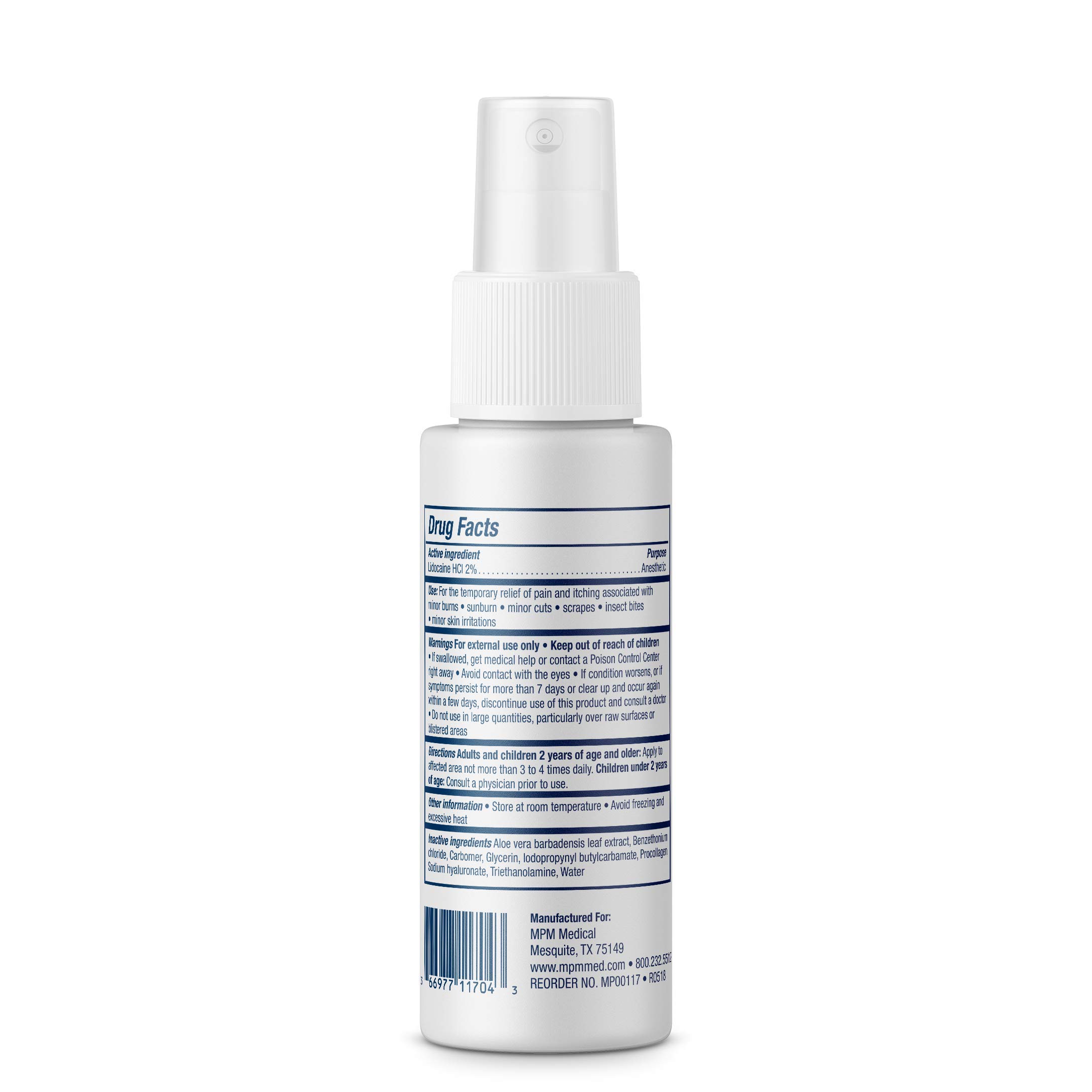 Regenecare HA Hydrogel Spray with Lidocaine, 4oz Bottle, Each