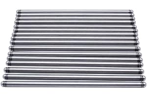 YUCHENSHLP 16 PCS/SET Hardened Steel Pushrods Valve Push Rods 5/16" STD 7.800" Length Fits for Small Block Chevy SBC 400 350 327 307 305 283 267 265 262