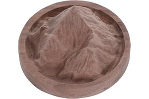 Homoyoyo Wood Essential Oil Diffuser Sculpture Walnut Wood Scented Diffuser for Home Office Car Aromatherapy