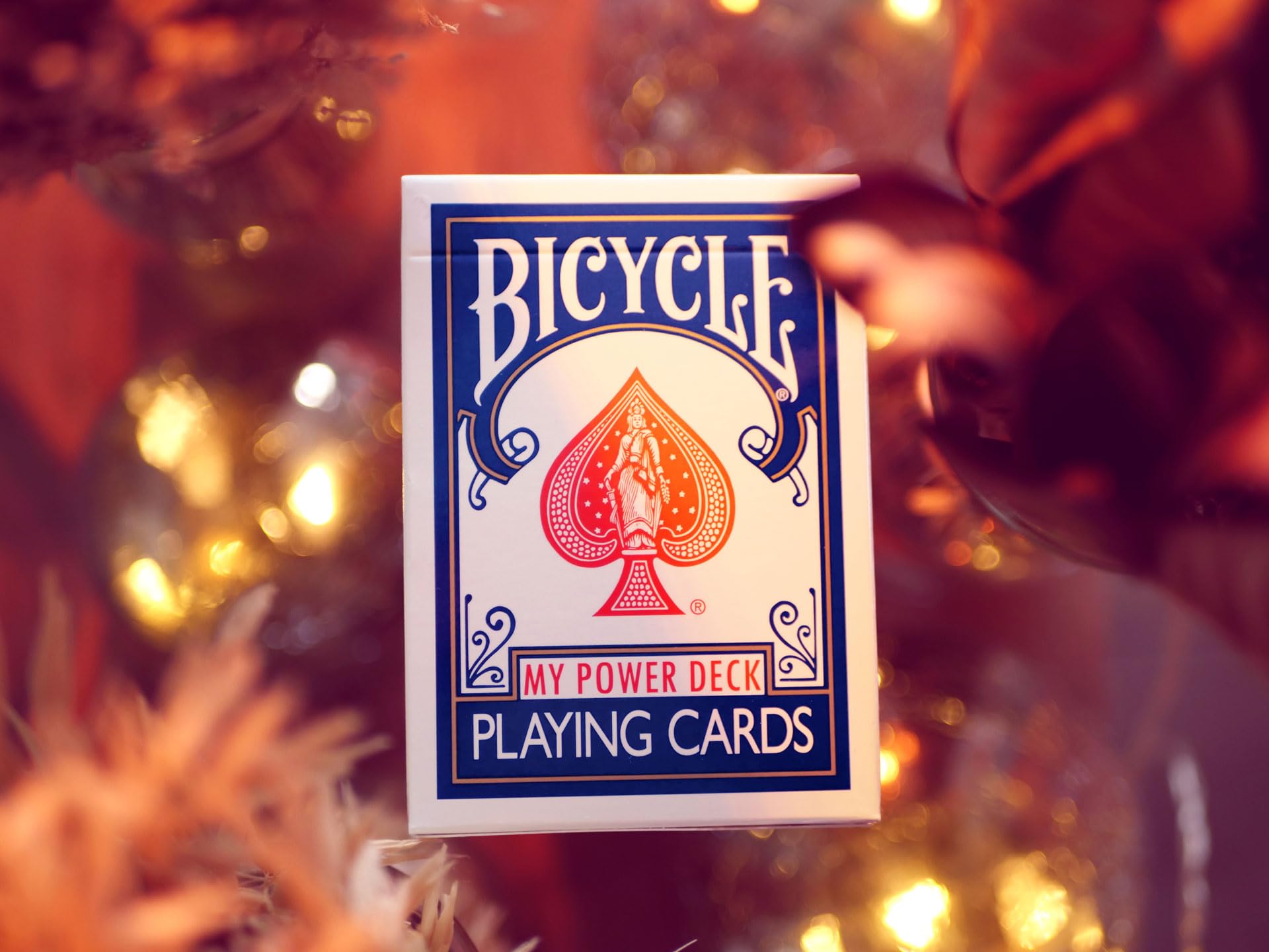 MAGICAPLANET My Power Deck - Marked Card Game - 16 Magic Tricks Explained - Blue Back Colour