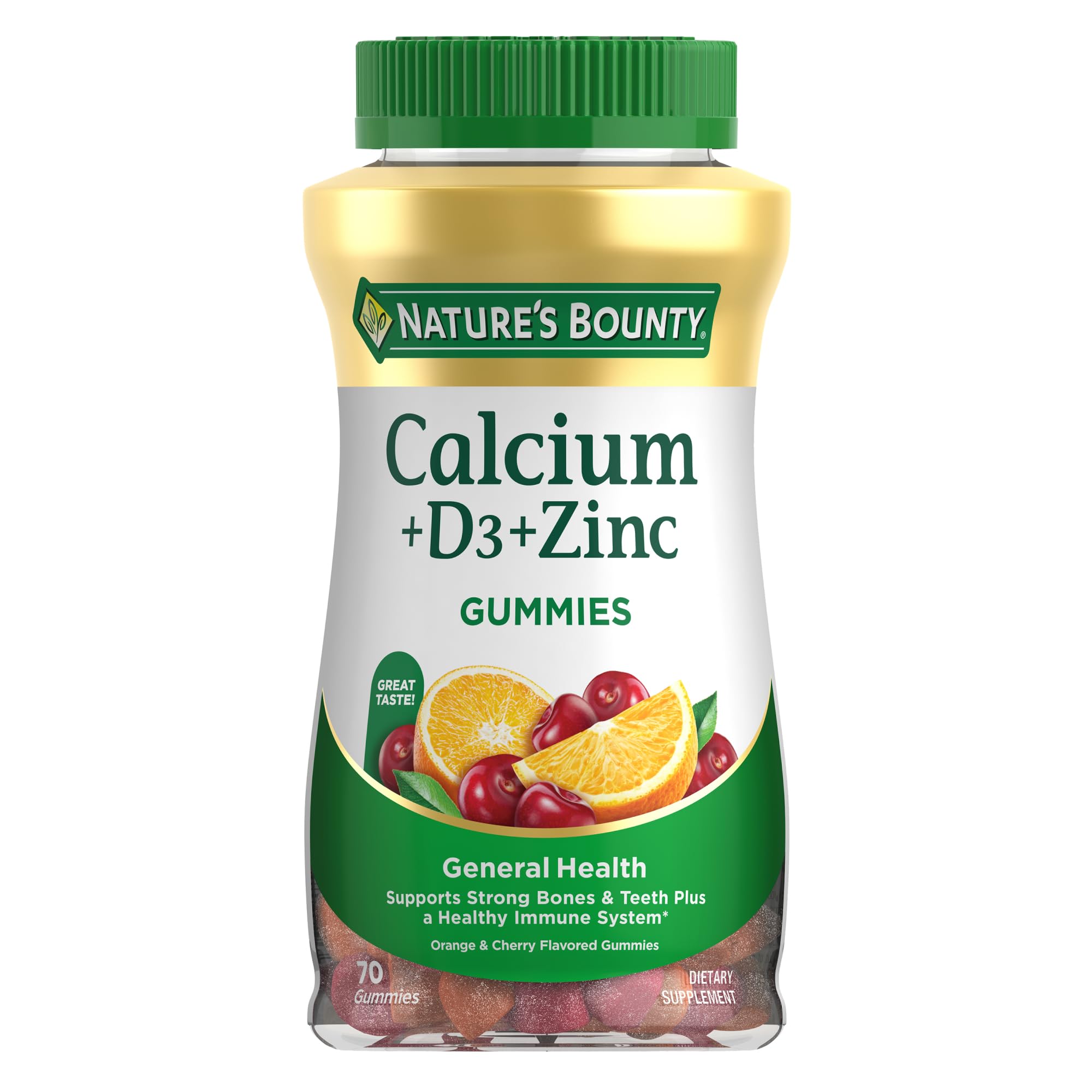 Calcium + D3 + Zinc Gummies
