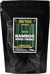 Bamboo Special 12 Month Control Release 13-5-11 High Nitrogen Fertilizer - 5 Pound Package