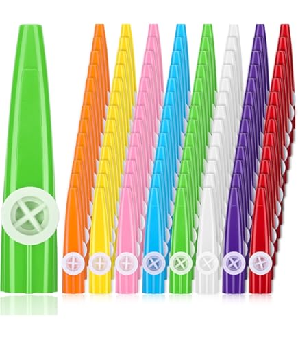 Amazon.com: Amylove 72 Pcs Plastic Kazoo Bulk for Kids Adults