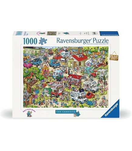 RAVENSBURGER Ravensburger - Challenge Puzzle Paillettes 1000 pièces pas