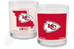 Pegasus Home Fashions Kansas City Chiefs 2-Pack State & Echo Candle Combo