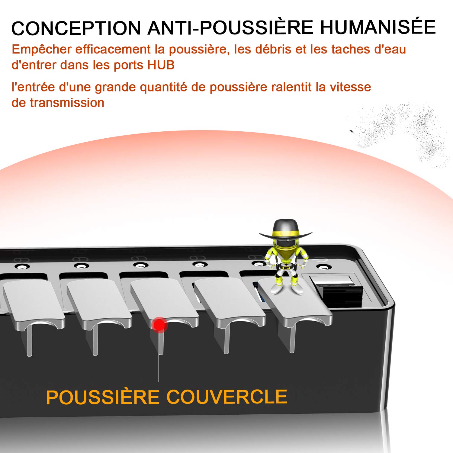SOWTECH HUB USB 3.0 (10 Ports HUB USB 3.0)