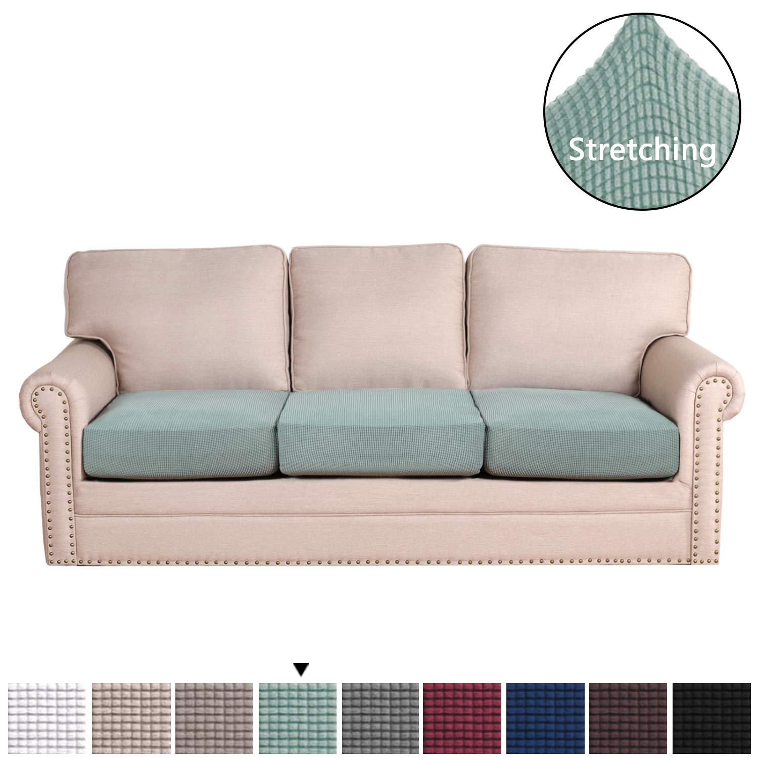 Best stretch sofa cover with back cushion