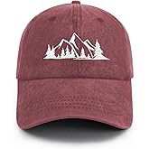 Tomalillin Mountain Trees Hat for Men Women