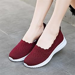 Touchmosees Women Air Cushion Slip-on Walking Shoes