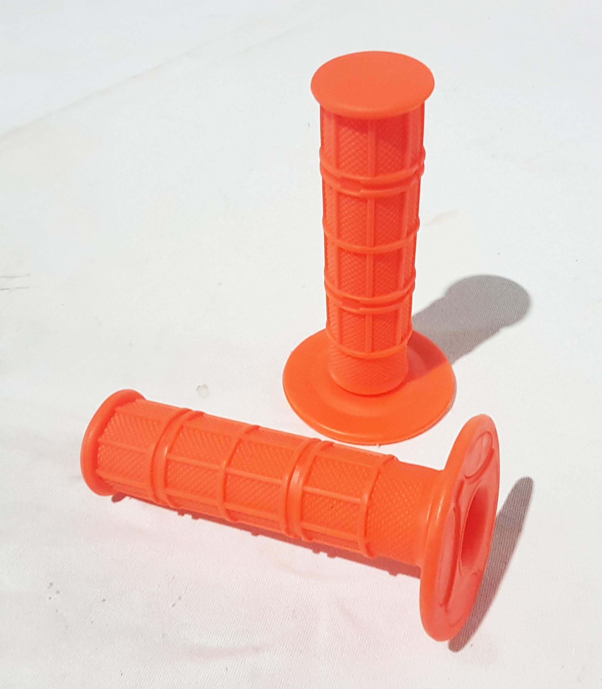 Set of Orange Gel Grips For 49cc Mini Moto Mini Dirt Bike