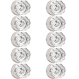 Orger Crystal Door Knobs 10 Pack, Interior Privacy