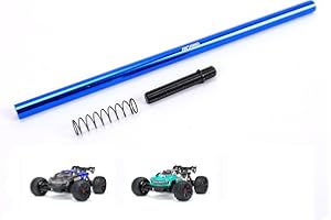 RCAWD Alum 227MM Center Driveshaft for 1/10 ARRMA Kraton 4S V2 Upgrade Parts (Blue)