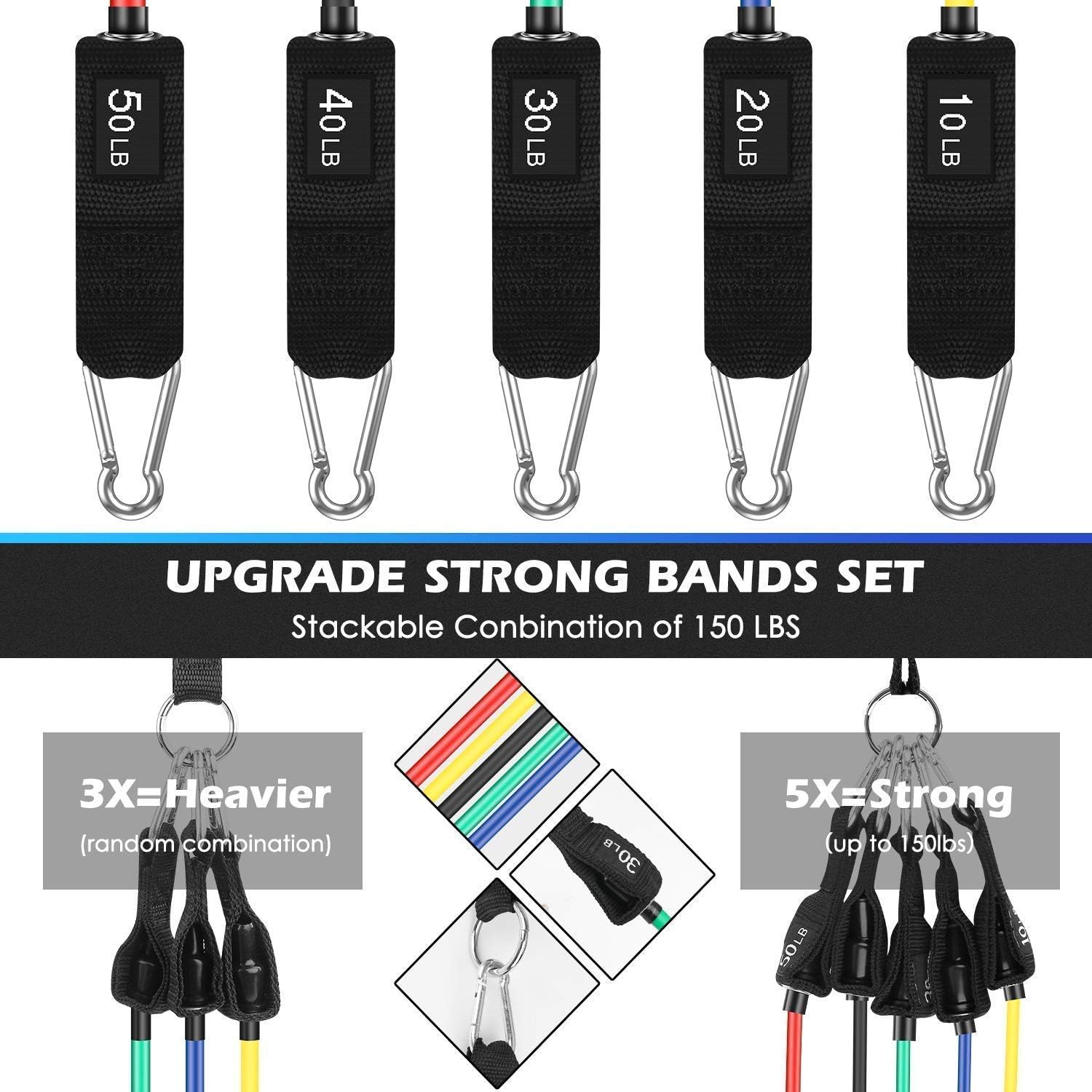 veick resistance bands workout