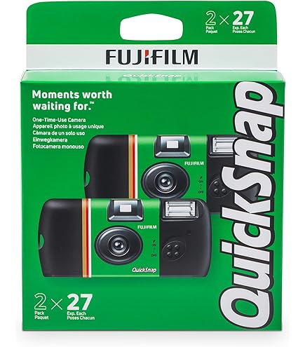 Amazon.com : Fujifilm QuickSnap 400 Speed Single Use Camera with