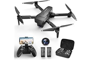 NEHEME Drones with Camera for Adults, NH760 1080P FPV Drone for Kids Beginners, Foldable WIFI RC Quadcopter with 2 Batteries for 32 Min Flight, Carrying Case, Altitude Hold, Toys Gifts for Boys Girls