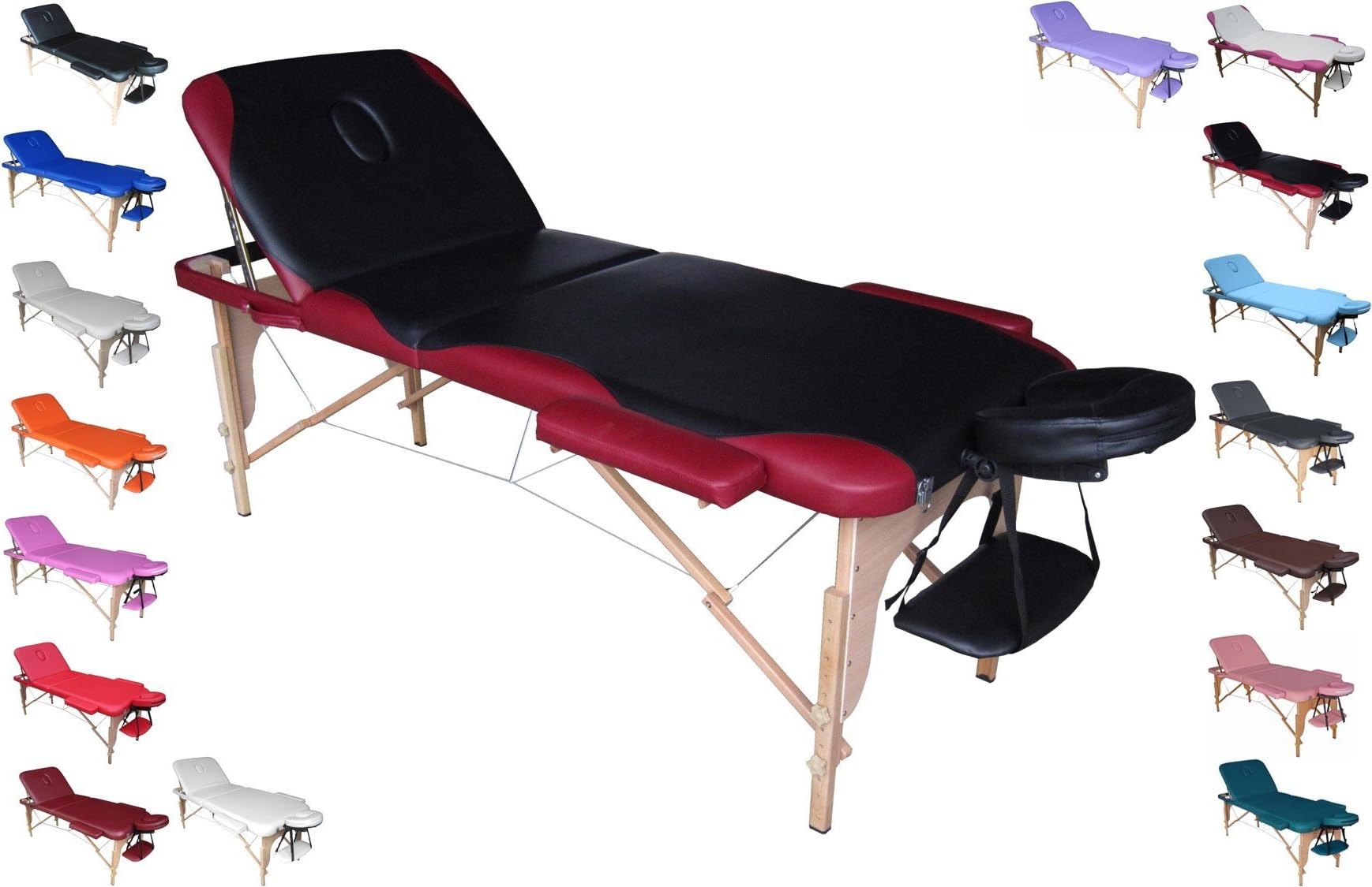 Polironeshop VENERE Professional folding portable table bed couch for massage