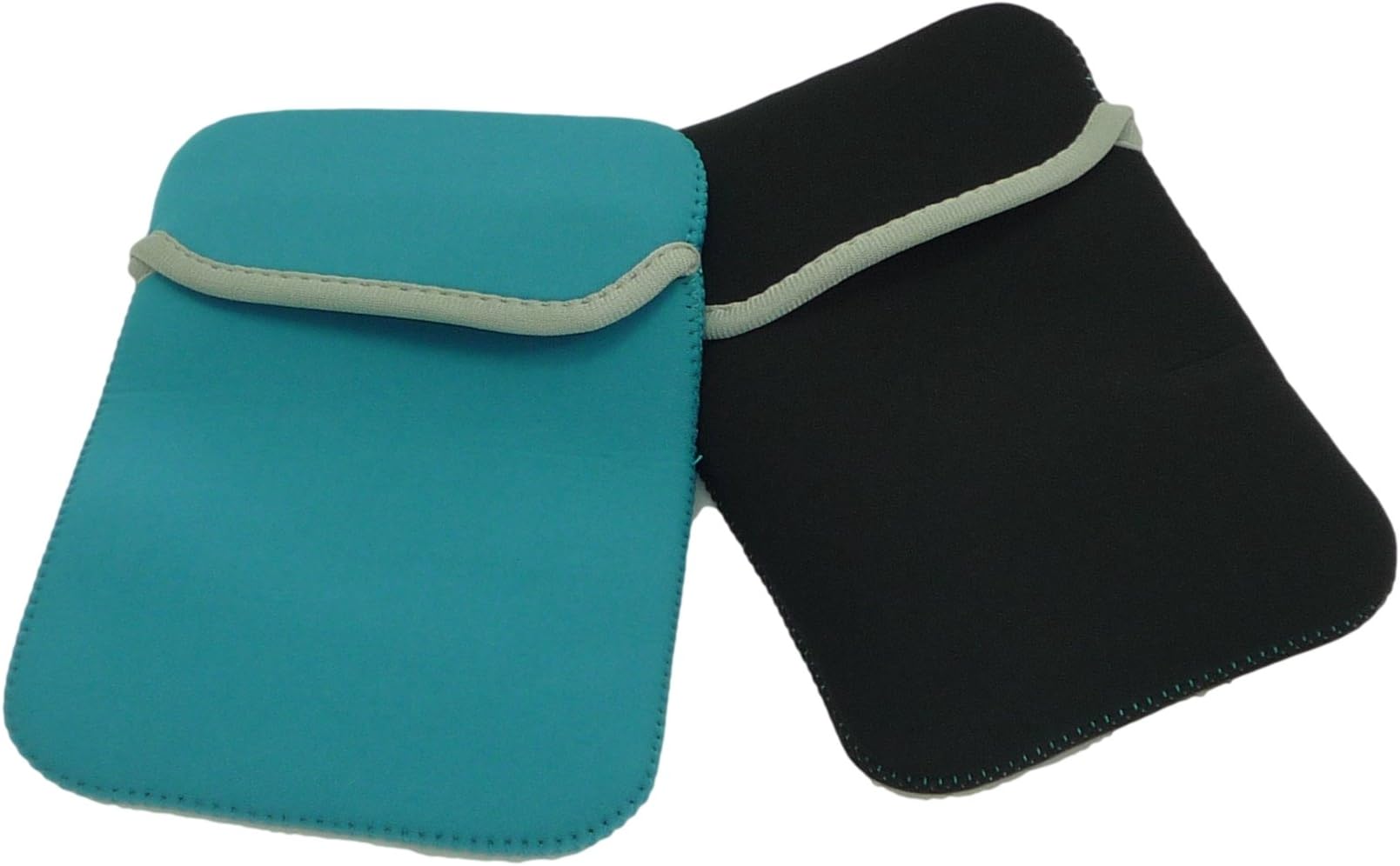 TechnoTec® 7" Android Tablet PC MID Netbook Sleeve Pouch Neoprene Protective Cover Case ePad aPad Nexus Reversible UK (Blue/Black)