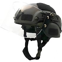 Militaire Helm MICH 2000 – Tactische ABS Helm Voor Airsoft, Paintball En Wargame, Verstelbaar Voor Hoofdomtrek 56-64 Cm