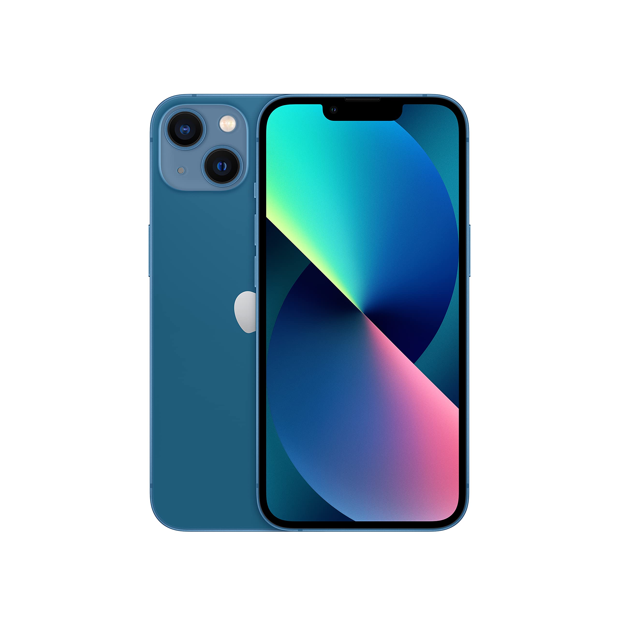 Photo 1 of Apple iPhone 13, 256GB, Blue - Unlocked (Renewed Premium)