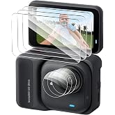 Suttkue for Insta 360 GO Ultra screen protector HD Tempered Glass, Anti-Scratch,High Definition Clear,for Insta 360 GO Ultra (3+3 pack)