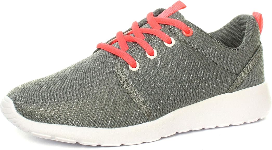 ladies lace up trainers