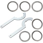 Coil-Over Spring Thrust Bearings &amp; Washers Kit + Spanner Wrenches Set #7888-110