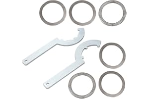 Coil-Over Spring Thrust Bearings & Washers Kit + Spanner Wrenches Set #7888-110