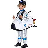Spirit Halloween Toddler Rocket Ride-Along Astronaut 3D Costume