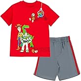 Disney T-Shirt and Mesh Shorts Outfit Set Infant to Big Kid Sizes (12 Months - 14-16)