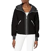 Andrew Marc Women's Hooded Sherpa Jacket