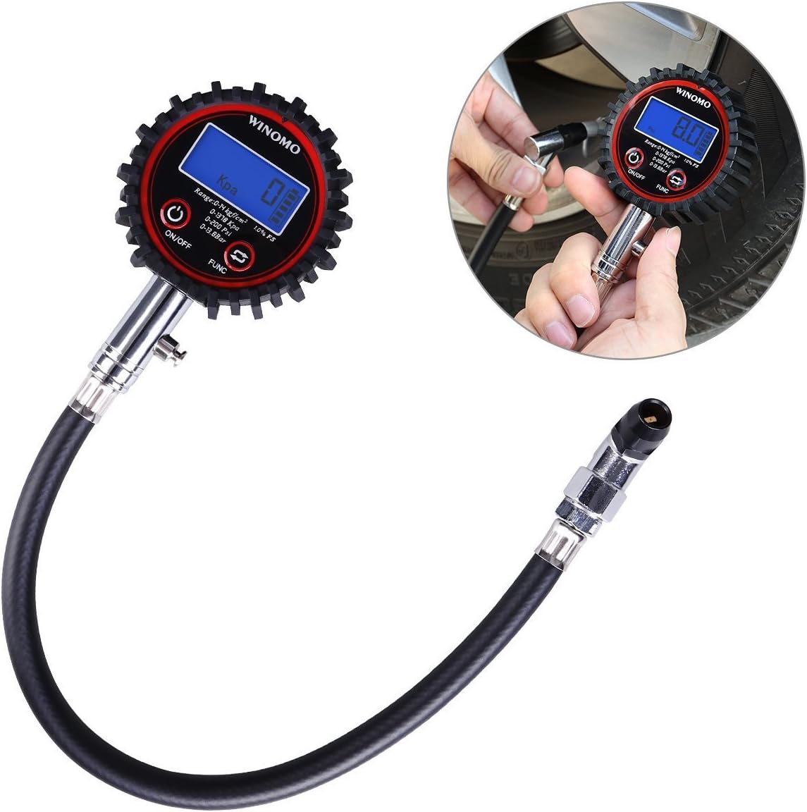 manometro per pneumatici Milton Industries