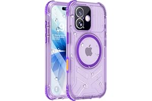 Haireca for iPhone 17 Waterproof Case Magnetic, Built in Camera Control [Screen Protector] [Lanyard], Fit for Magsafe Heavy D