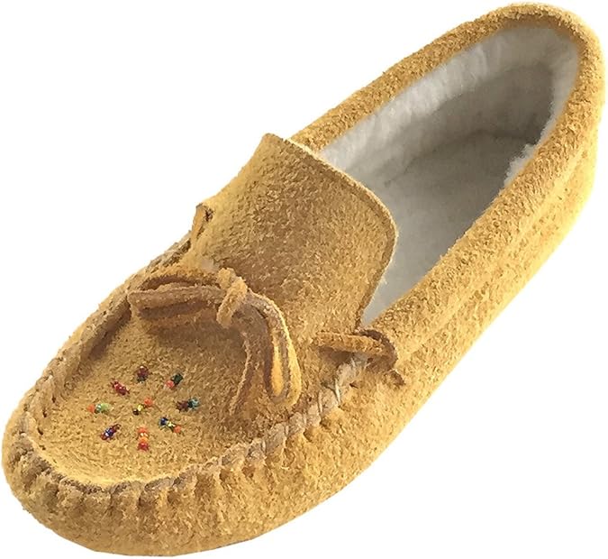moose hide slippers for adults