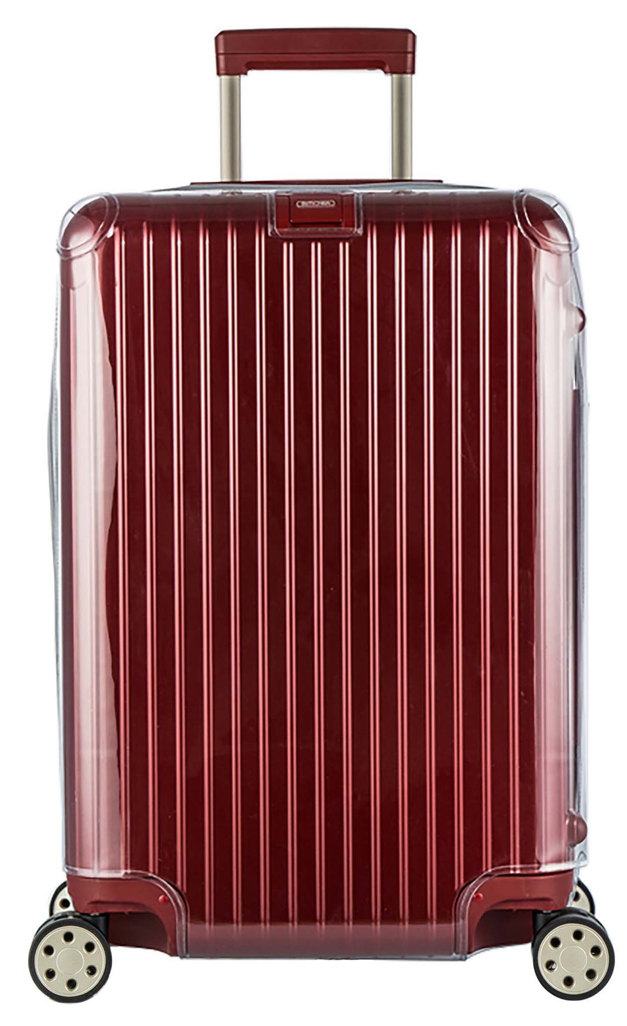 Sunikoo Luggage Cover for Salsa Deluxe Suitcase Clear PVC Protector