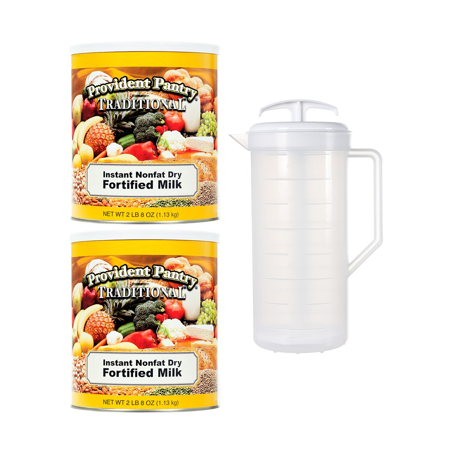 Amazon Com Provident Pantry Instant Nonfat Dry Fortified Milk