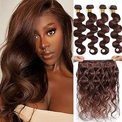 Kapelli Hair 10A Human Hair Bundles Light Brown