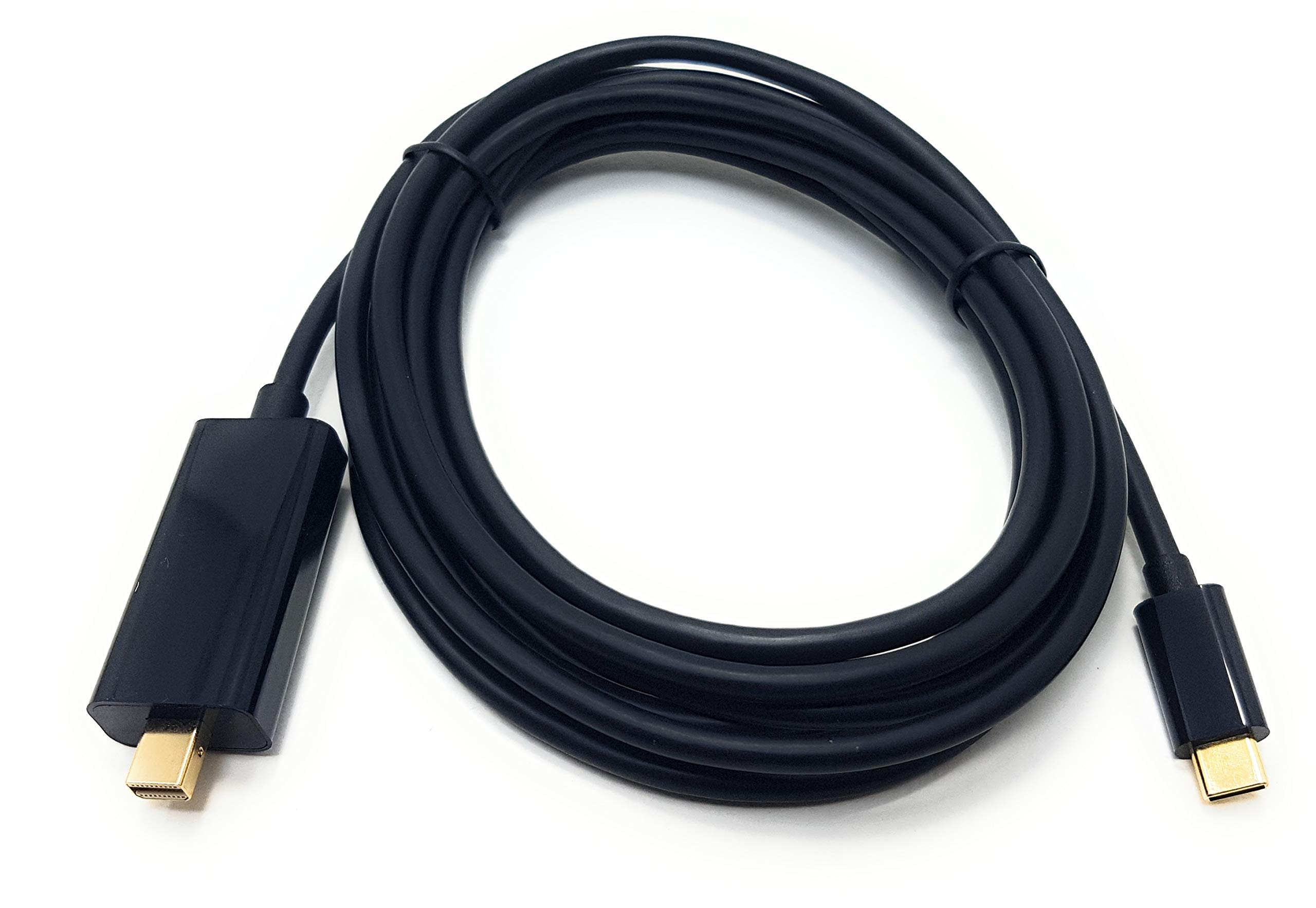 MainCore 3m USB C to Mini DisplayPort (MDP) Cable Video Audio Lead 4K 60HZ Type-C Compatible With, Laptops, Smartphones, Tablets (Available in 1m, 2m, 3m, 5m) (3m) โ image 1