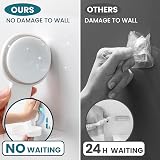 TAILI Suction Soap Dish 2 Pack Shower Holder Wall Mounted 3 KG view 5