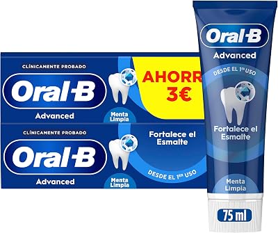 Advanced Fortalece El Esmalte Pasta de Dientes, Pack 2x75 ml