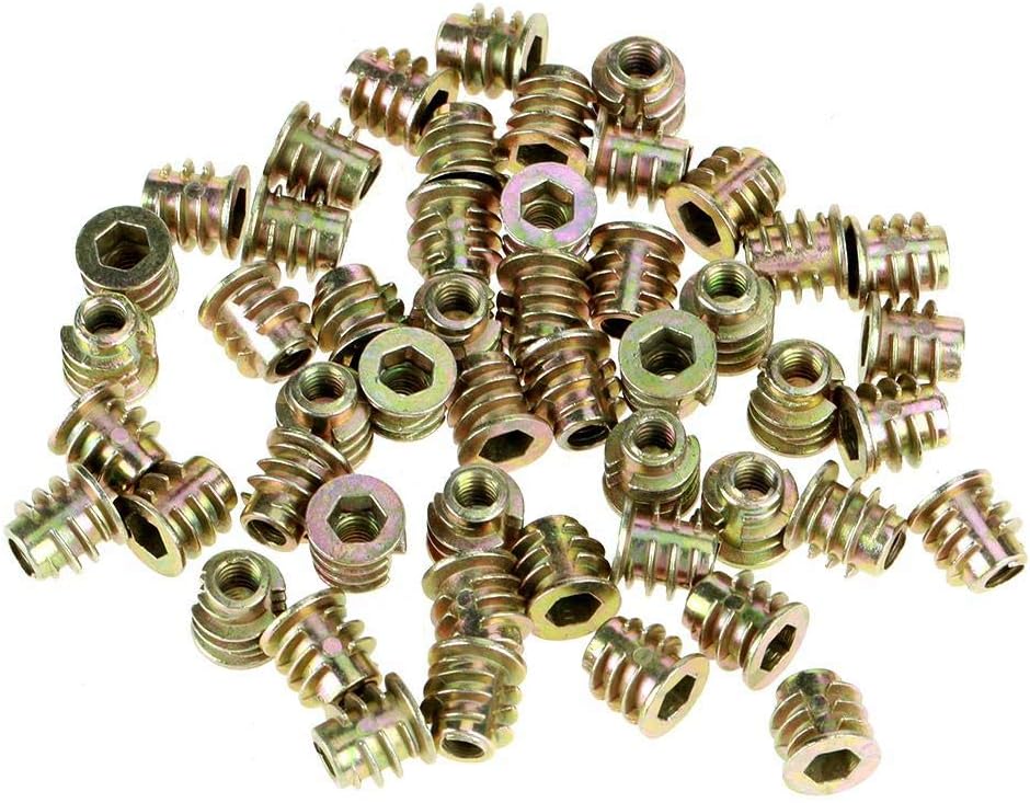 M4 * 8mm Tuercas Hexagonales para Tornillos Tuercas 50 Unids Tipo