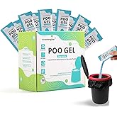oceanengine Portable Toilet Absorbent Gel, Portable Toilet Powder Poo Urine Powder for Camping Outdoor Hiking