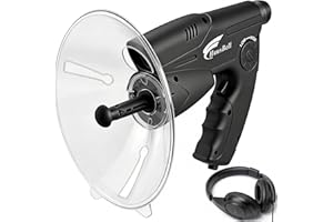 HAUSBELL Parabolic Listening Device for Adventure – Bionic Ear Electronic Nature Explorer, 8X Monocular, Adjustable Volume, I