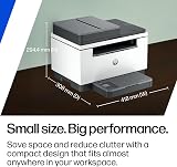 HP LaserJet MFP M235sdw Compact All in One Printer Black & White view 8