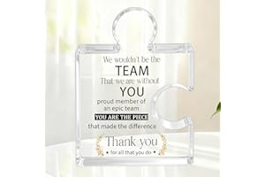 Team Appreciation Gifts Thank You Gift for Coworkers Colleagues Employees Boss, Best Teams Ever Gifts We Wouldn't Be The Team