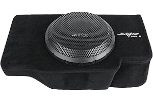Skar Audio Single 10" Loaded Sealed Subwoofer Enclosure Compatible with 2022-2025 Ford Maverick Trucks