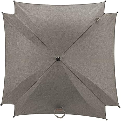 silver cross linen parasol
