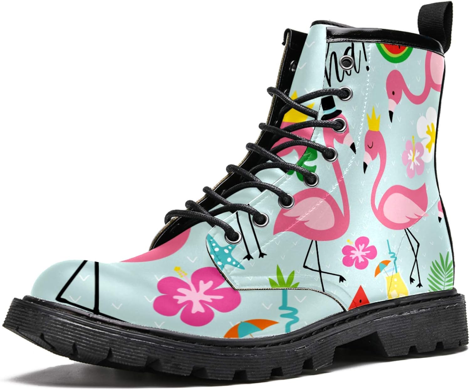 Watermelon Flamingo Women's Classic Winter Boots AntiSlip