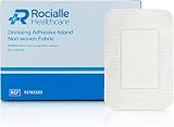 Rocialle Non-Woven Adhesive Dressings 5cm x 7cm 50 Count Hypoallergenic view 1