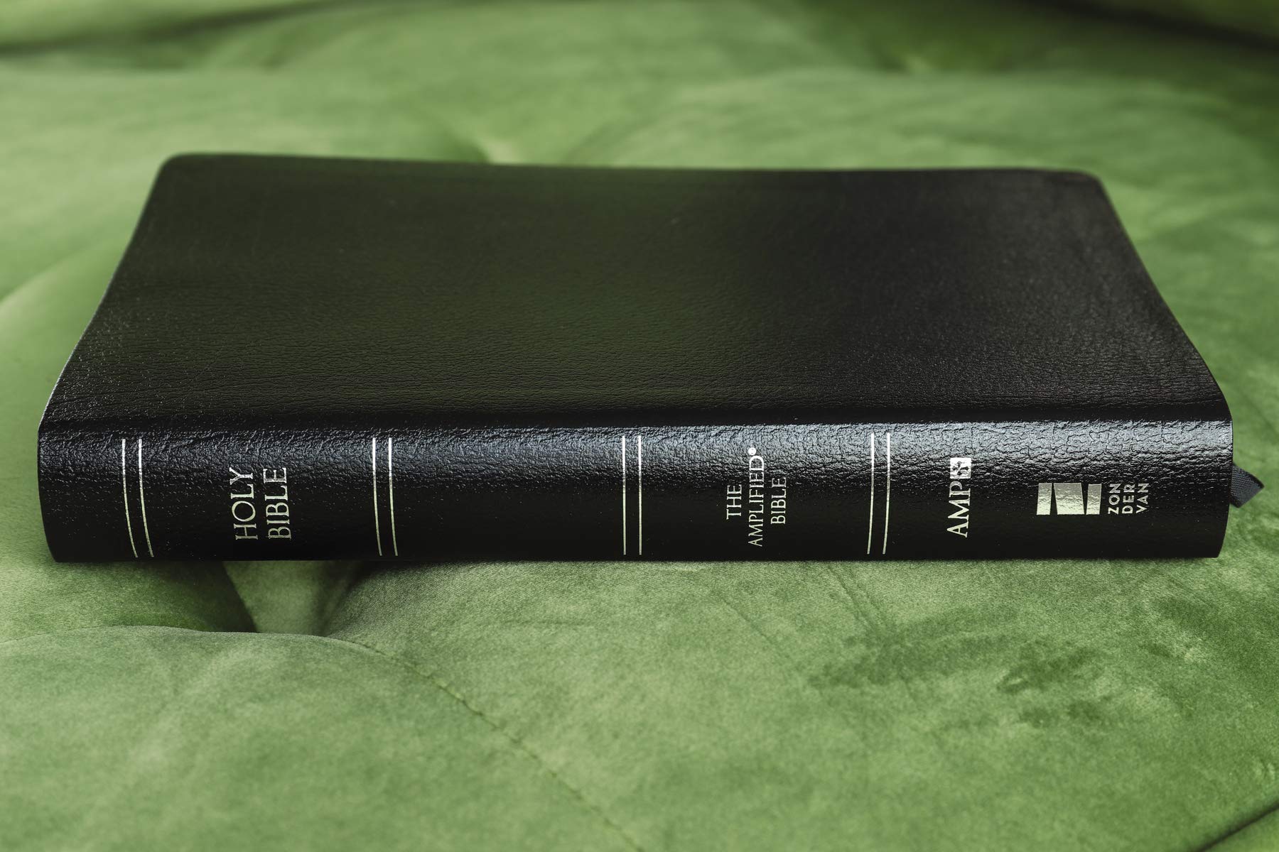 Amplified Holy Bible, Bonded Leather, Black, Thumb Indexed: Captures the Full Meaning Behind the Original Greek and Hebrew Amplified Holy Bible, Bonded Leather, Black, Thumb Indexed: Captures the Full Meaning Behind the Original Greek and Hebrew Bonded Leather