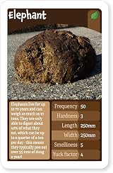 Cheatwell Games Plop Trumps Classic Card Game Animals Droppings view 6
